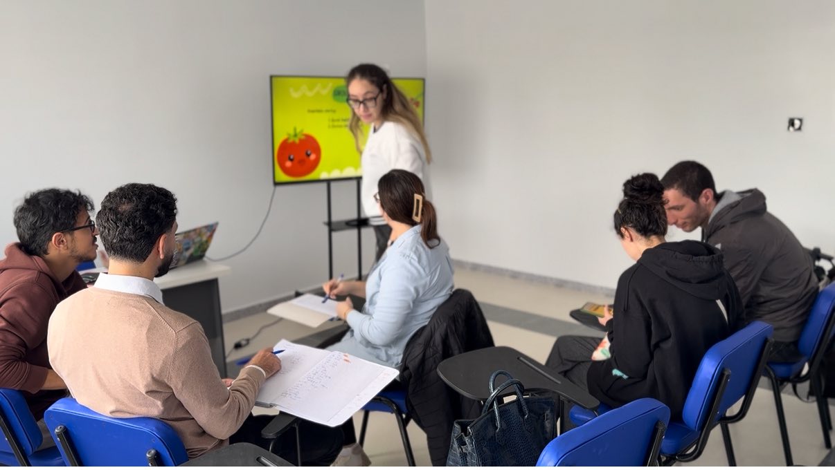 Corporate training session